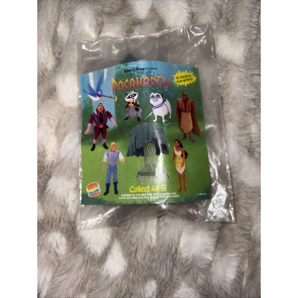 New Pocahontas Vintage 1995 Burger King Kids Club Disney Pocahontas Toy Figure